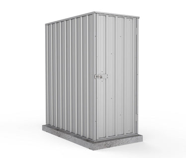 Absco 0.78mW x 1.52mD x 1.80mH Ezi Storage Garden Shed - Zincalume - Shed City